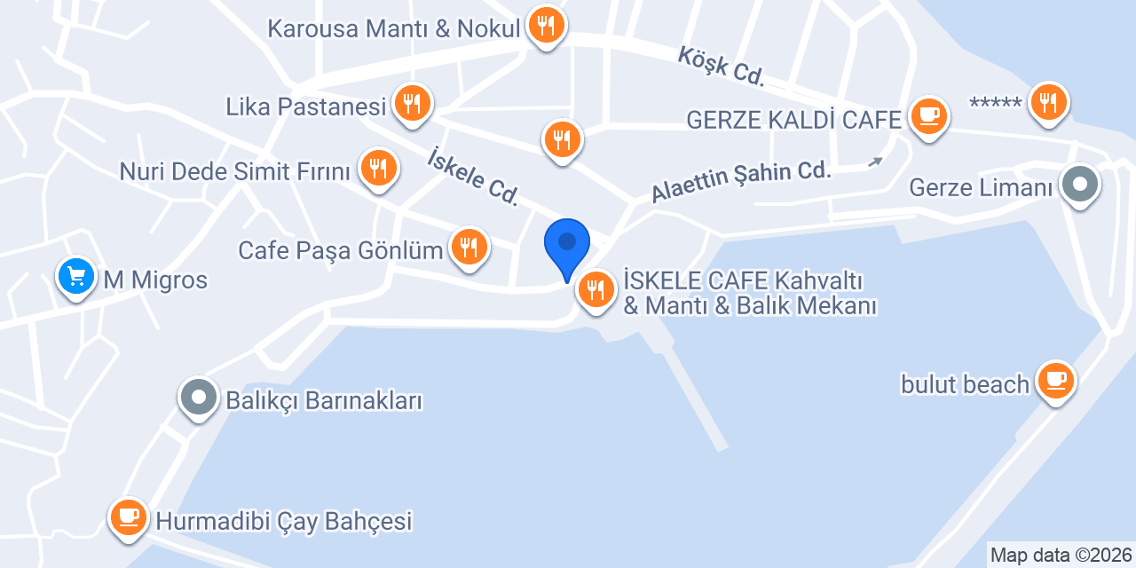 Cafe Paşa Gönlüm konumu