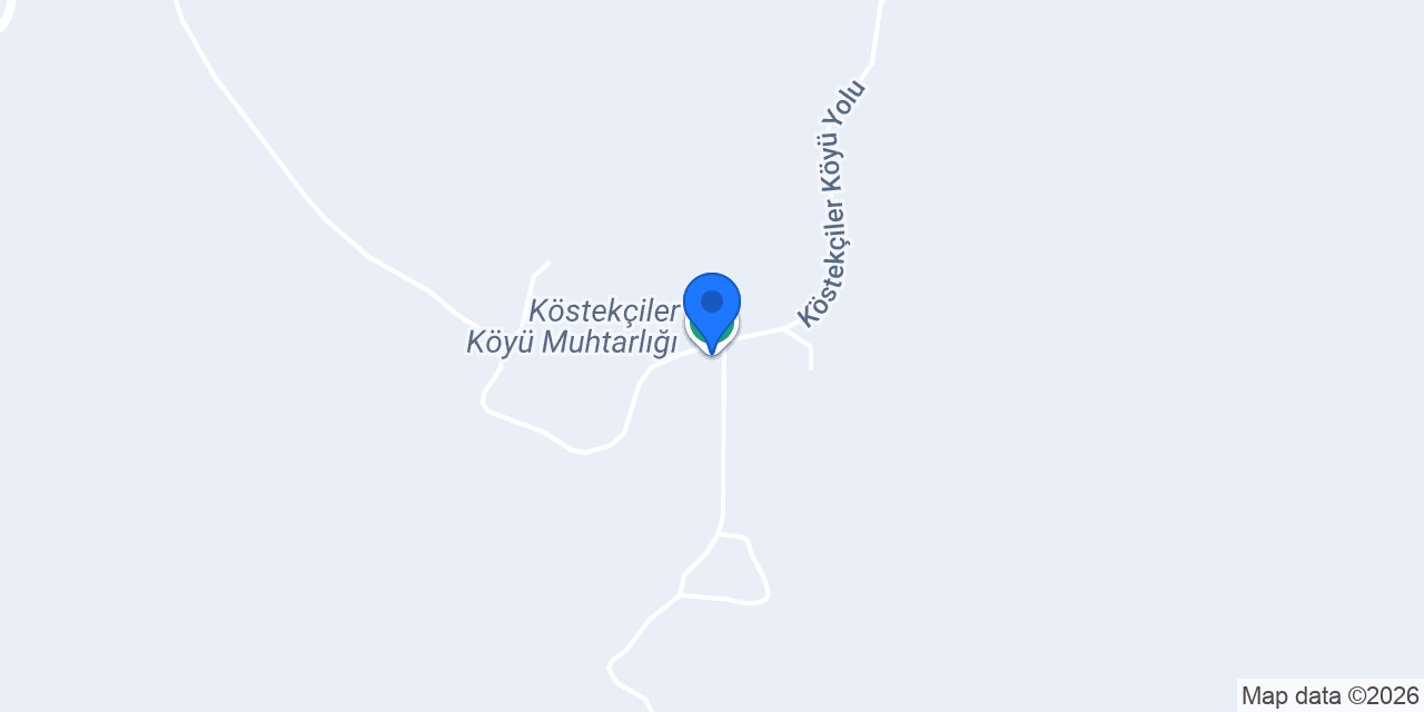 Köstekçiler Köyü Muhtarlığı konumu