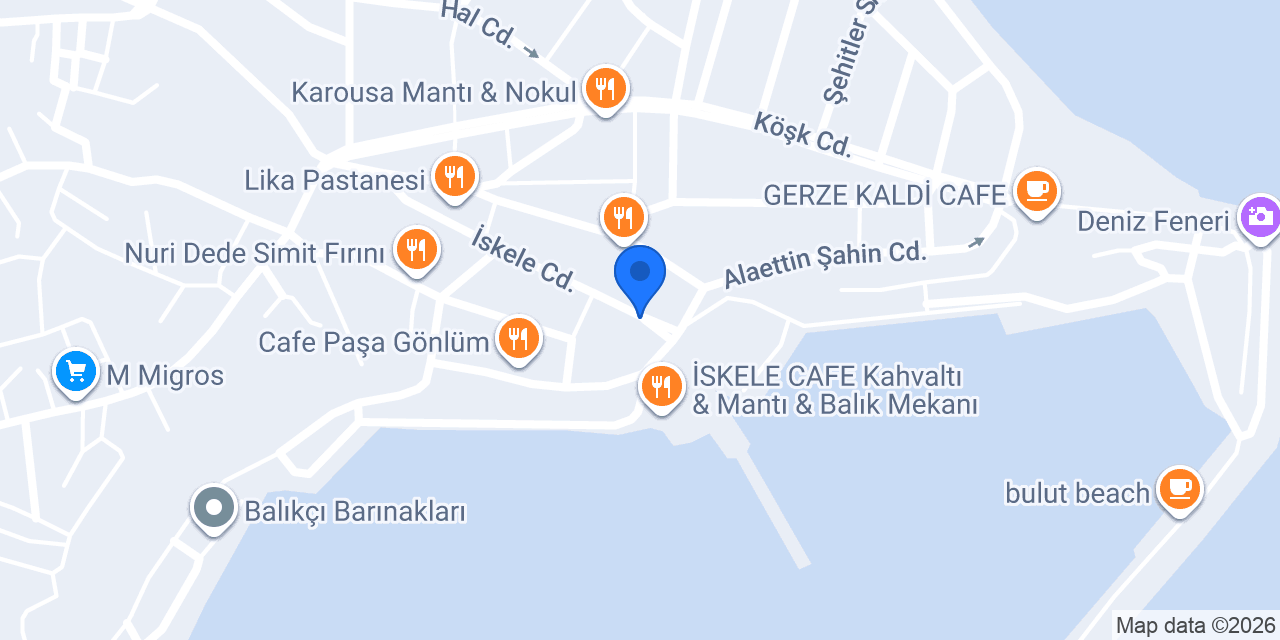 Neşeli Dürümcü Gerze konumu