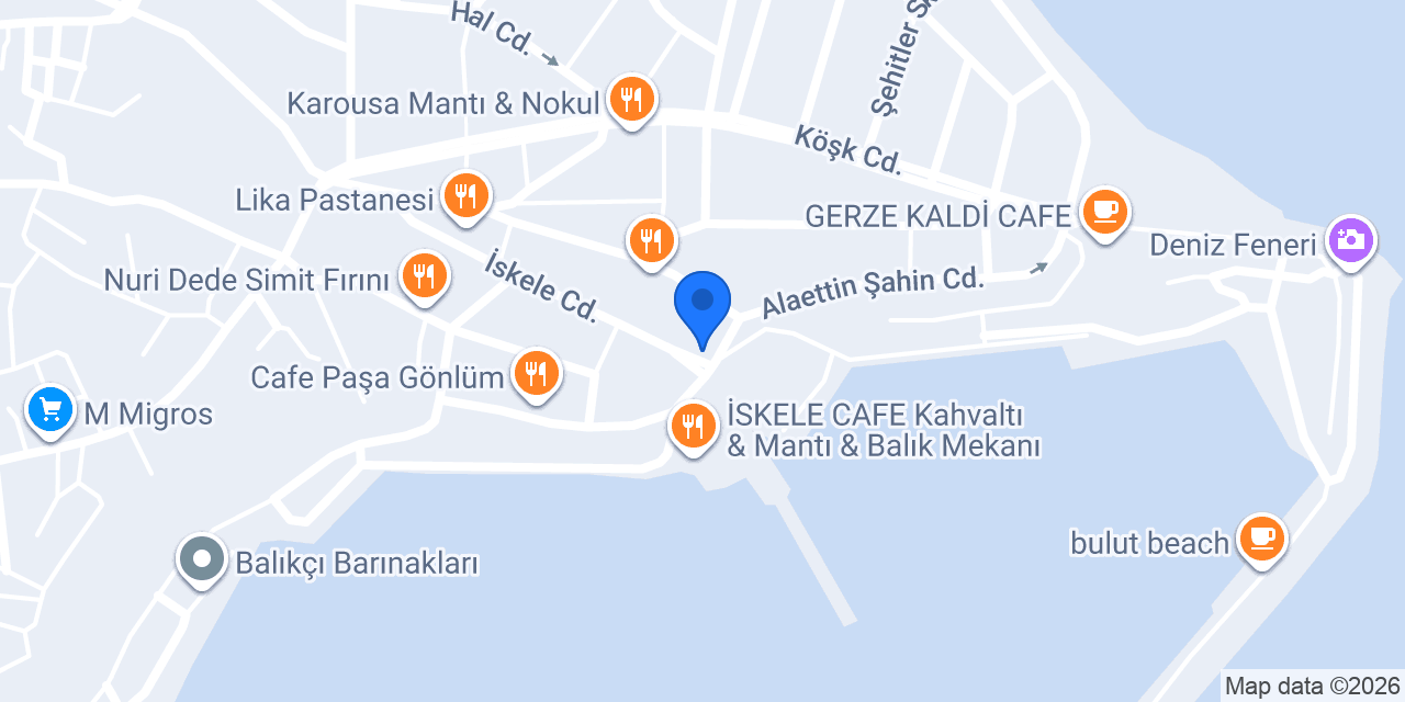 Sahil Lokantası konumu
