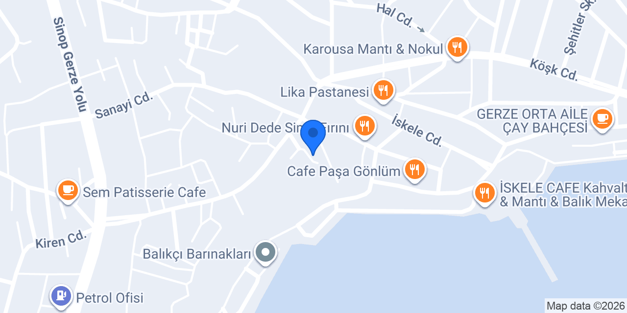 Başkent Erkek Kuafõrü konumu