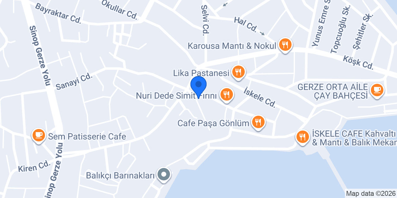 GARAJ EKMEK FIRINI konumu