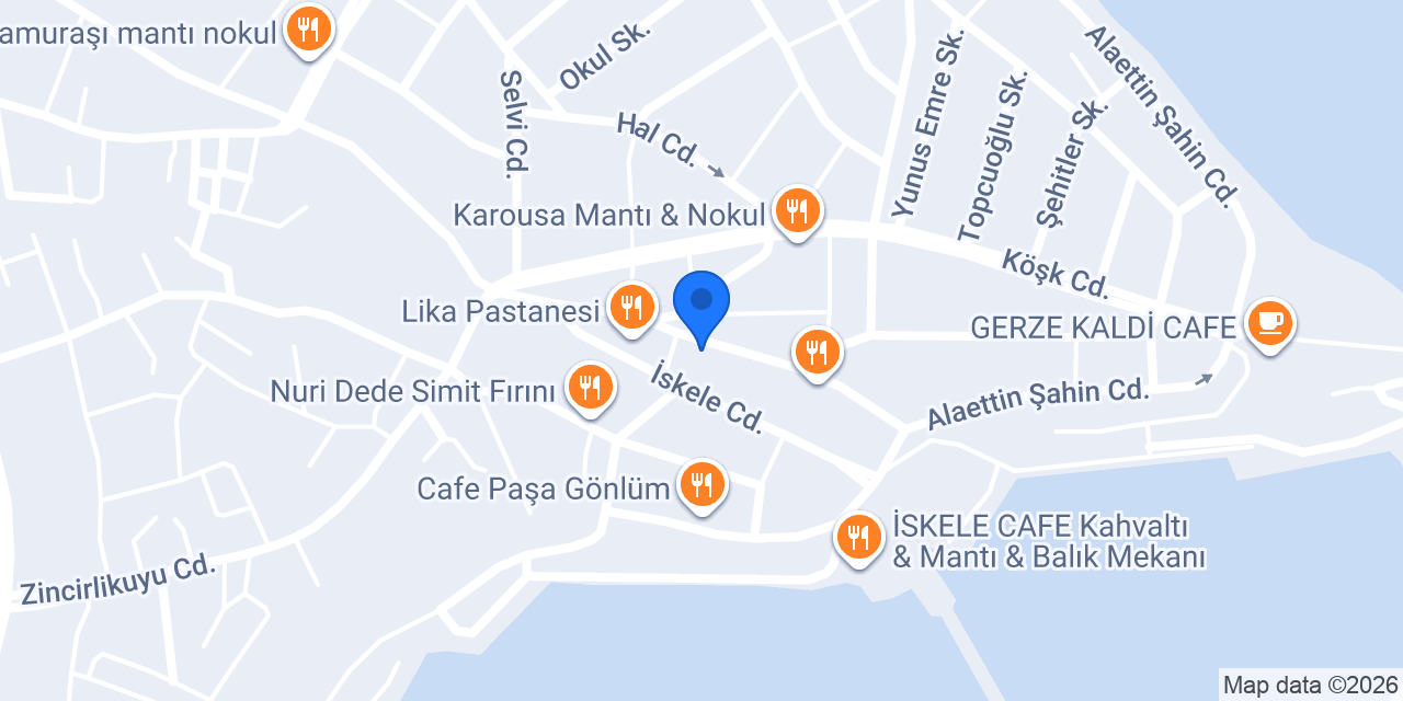 Emine Ablanın Mutfağı konumu