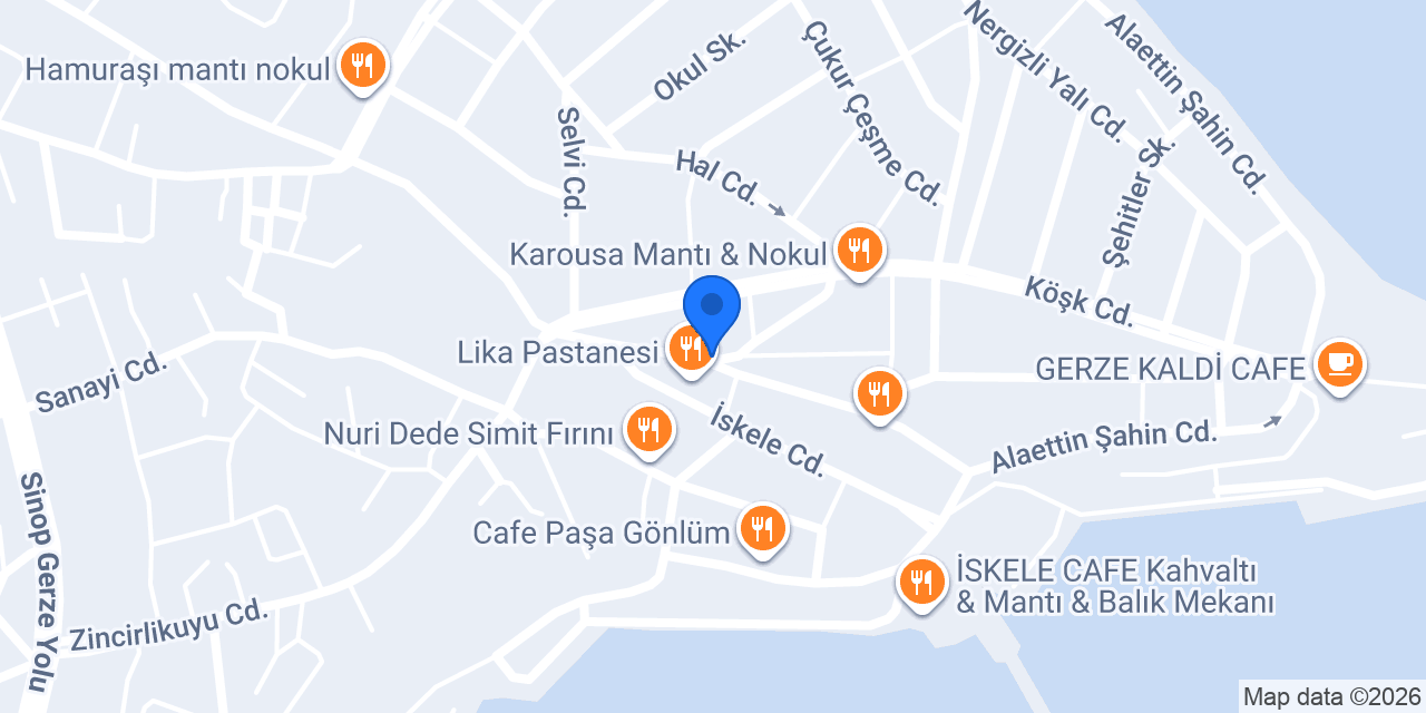 Akgün meze sandviç konumu