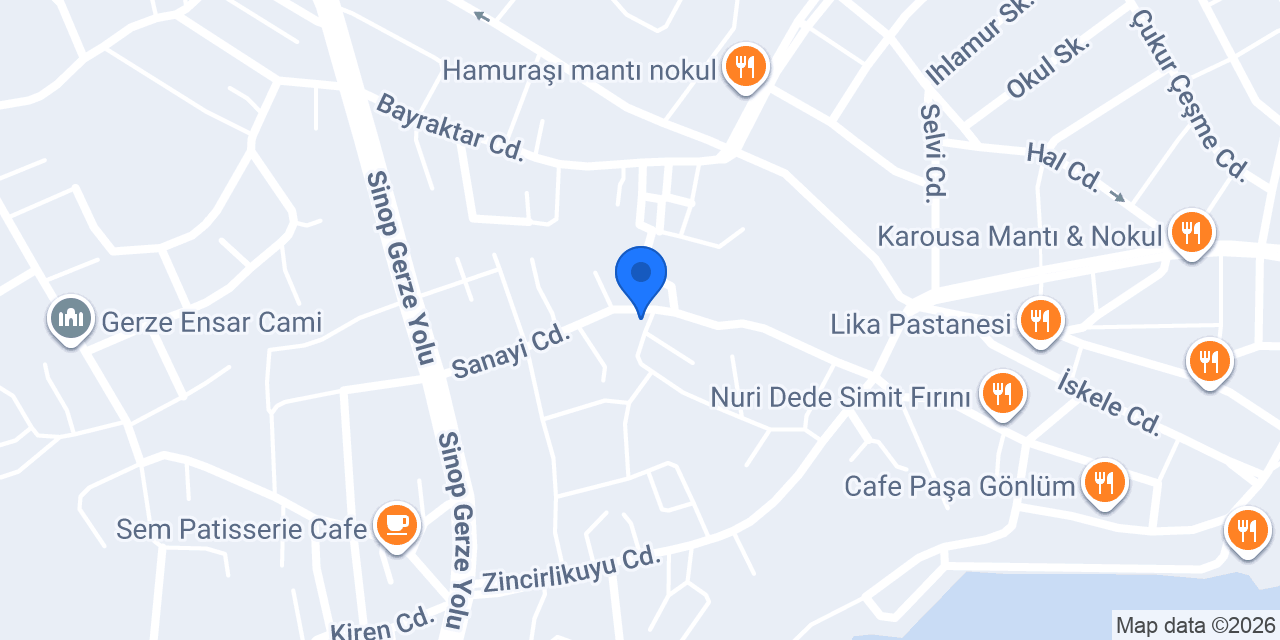 Halk Ekmek Fırını konumu