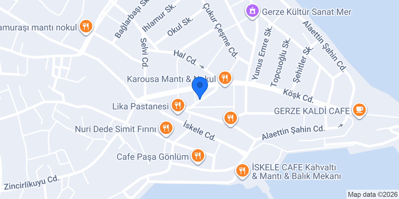 Kaya Veteriner Muayenehanesi konumu