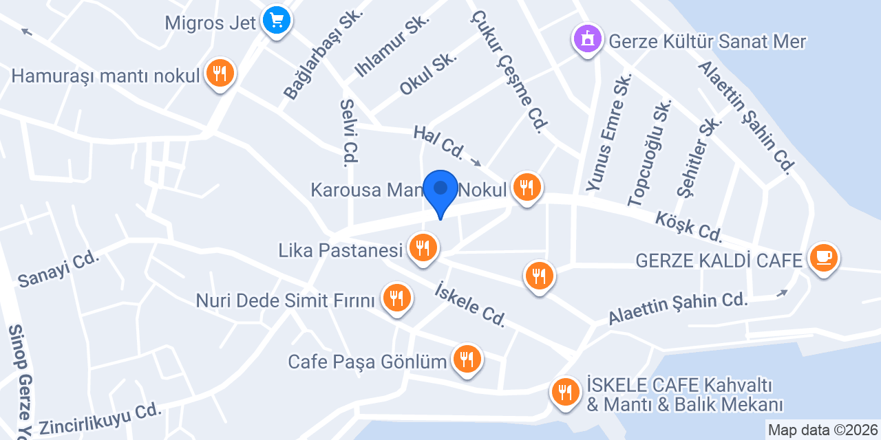 AYKIN Mimarlık Mühendislik konumu