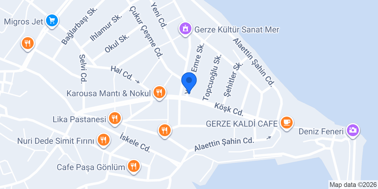 Misstanbul Kuaför konumu