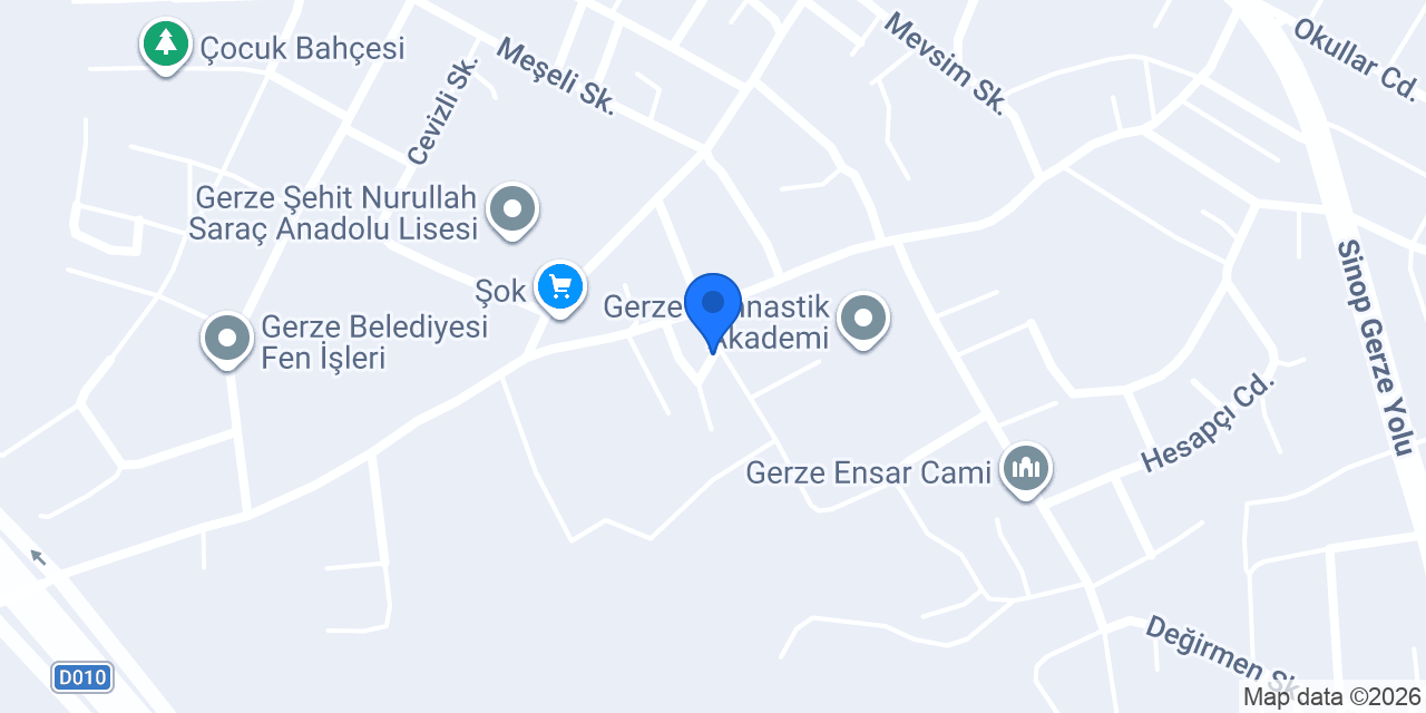 Yenilenen Giriş Adresi konumu