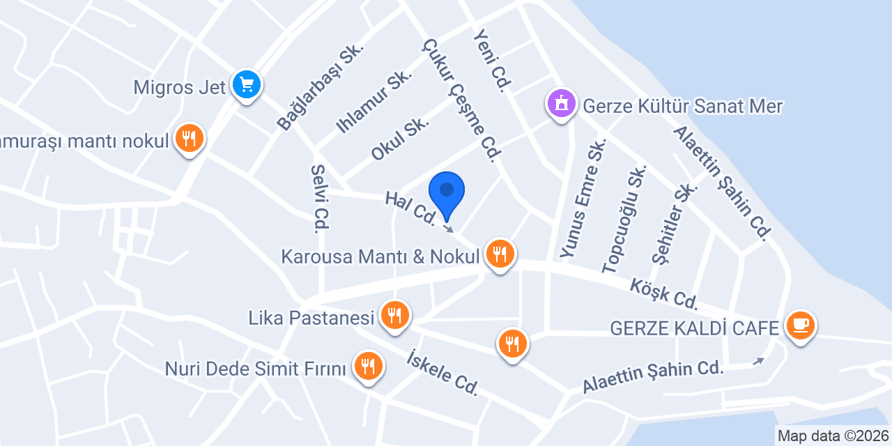 Gerze Ucuzluk Pazarı konumu