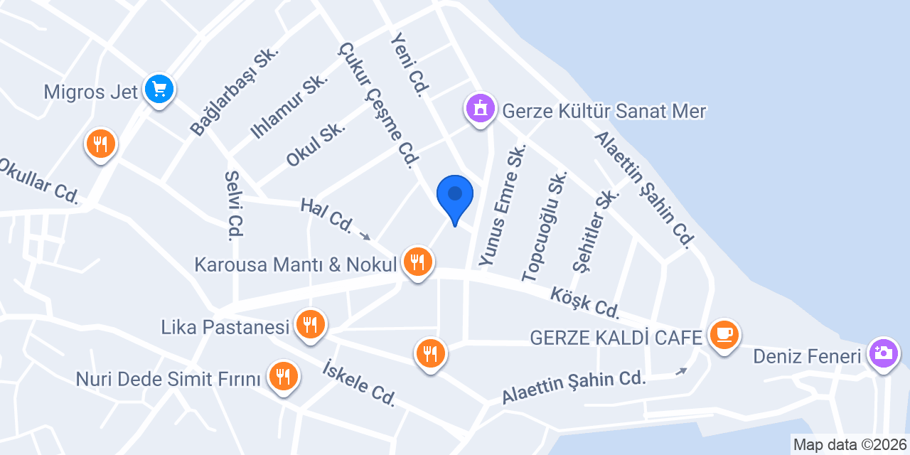 Sarıca Çiçekçilik | Gerze Çiçekçi konumu
