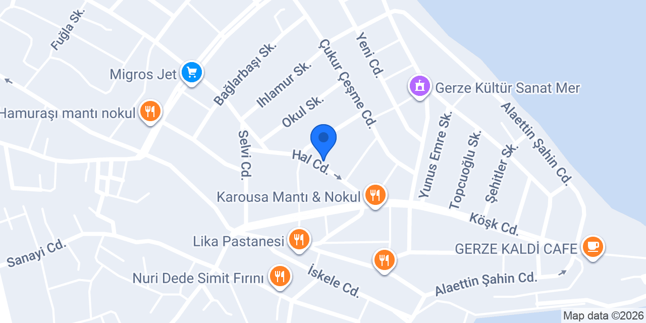 Nazlı Bayan kuaförü konumu