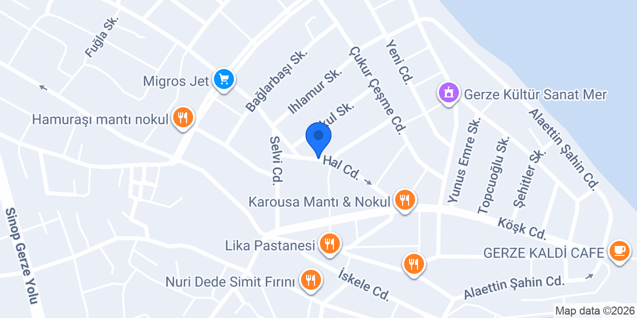 Bizim terzi konumu
