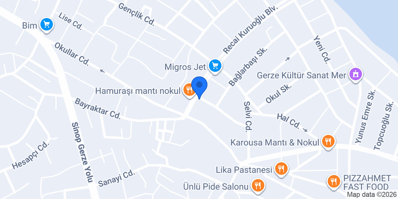 Bulvar Alışveriş Merkezi konumu