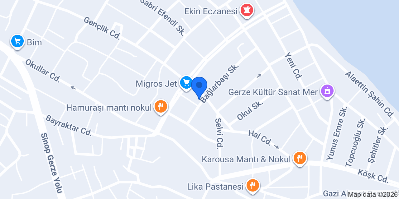 Öztürk Mühendislik & Doğalgaz konumu