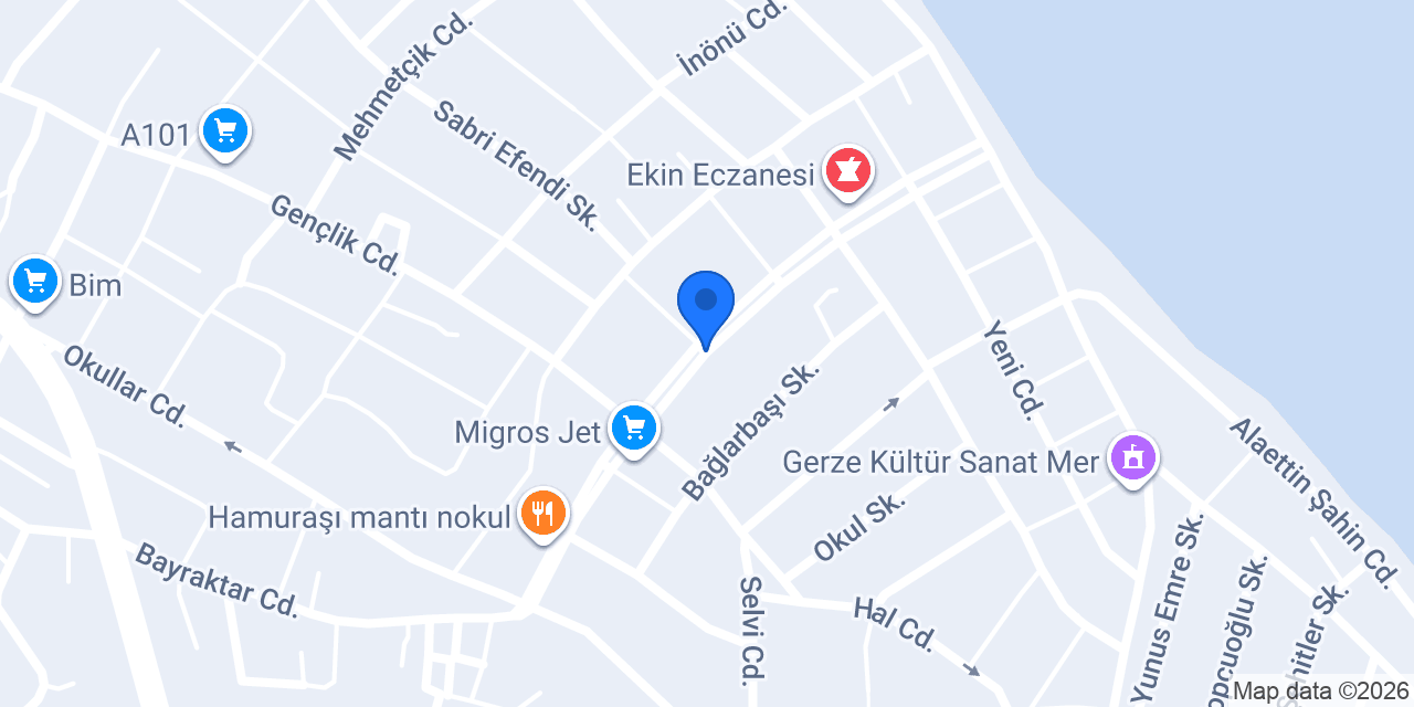 Gerze Kasaba sokak lezzetleri konumu