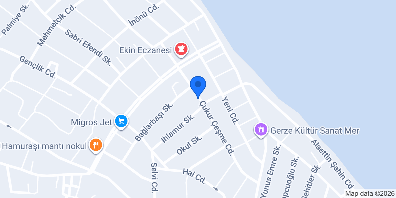 GERZE AÇI EĞİTİM KURUMLARI konumu