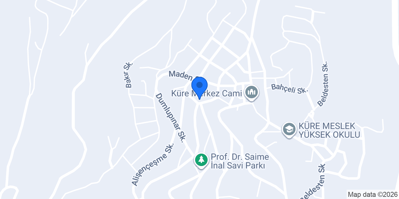 Ptt-küre Merkezi konumu