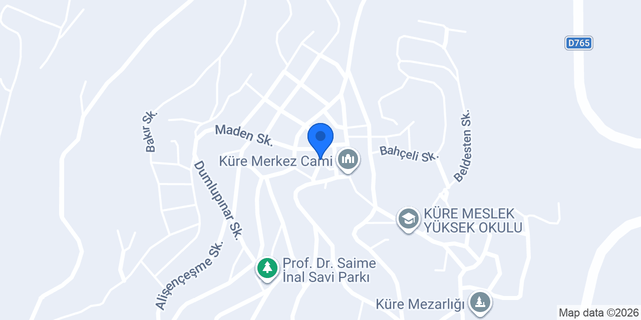 Küre Eczanesi konumu