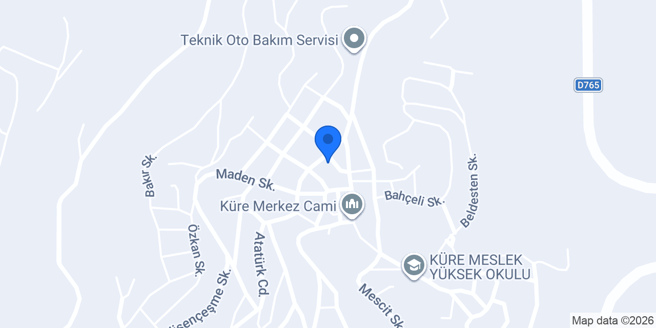 Kömeçoğlu Elektrik konumu