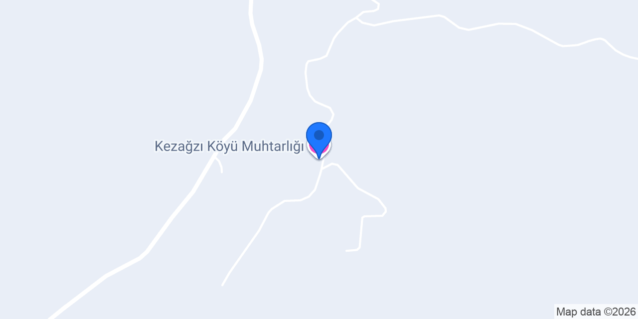 Kezağzı Köyü Muhtarlığı konumu