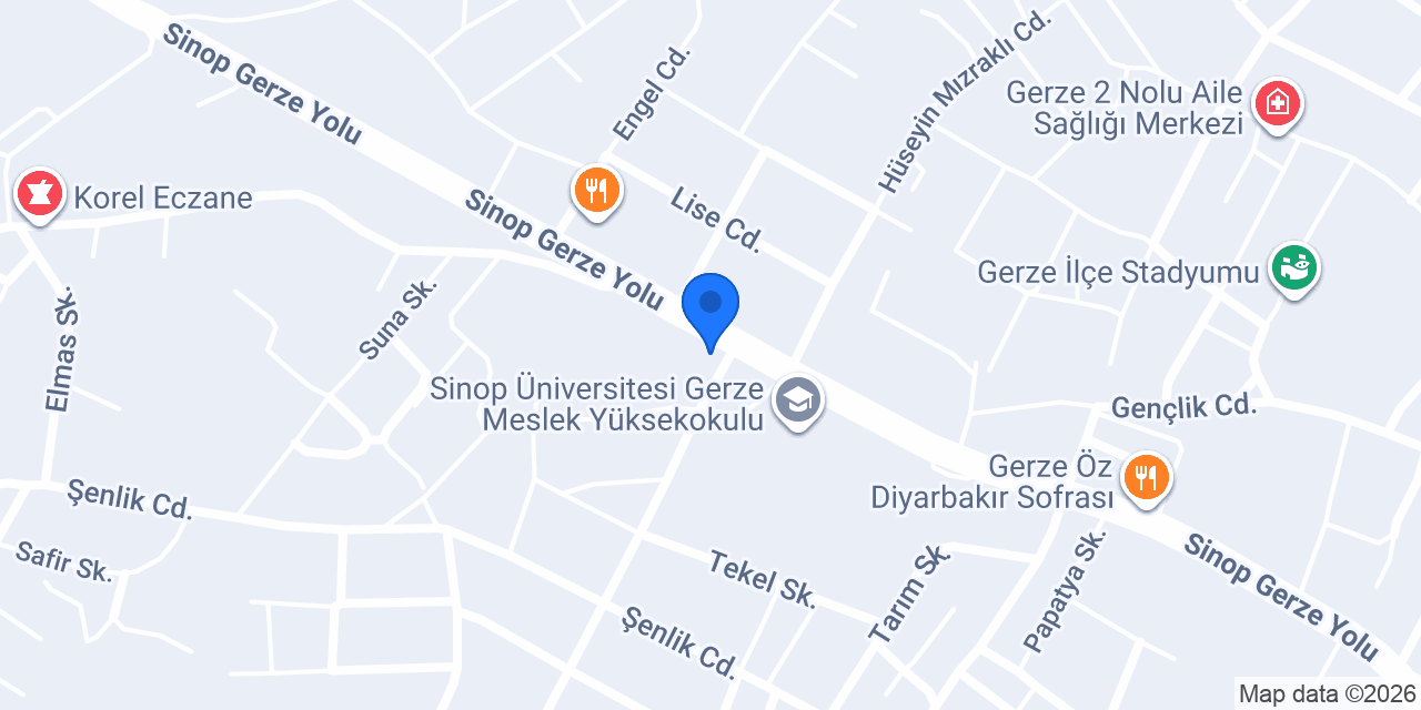 CAFE BATIN SAMED konumu