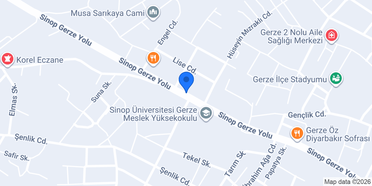 LezzeT Teknesi konumu