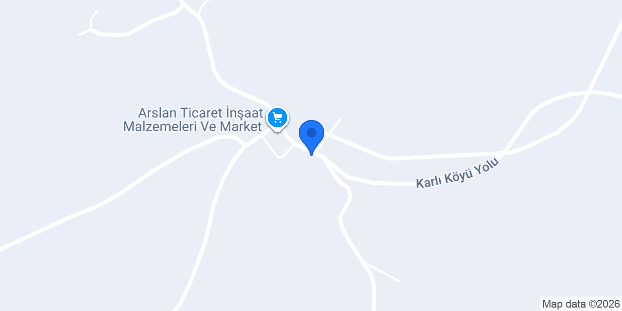 Şenoğlu Market konumu