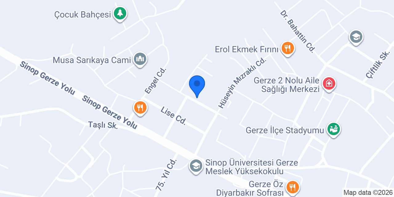 Özay Inşaat konumu