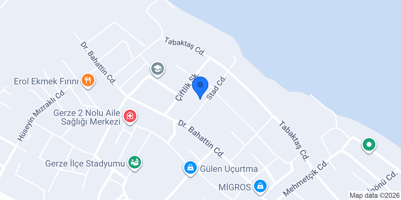 AK Ticaret konumu