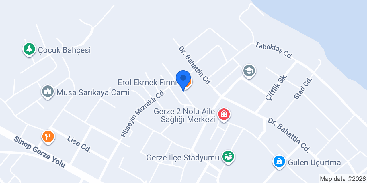 Sinova Yapı konumu