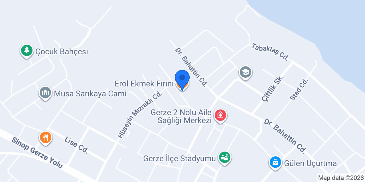 Erol Ekmek Fırını konumu