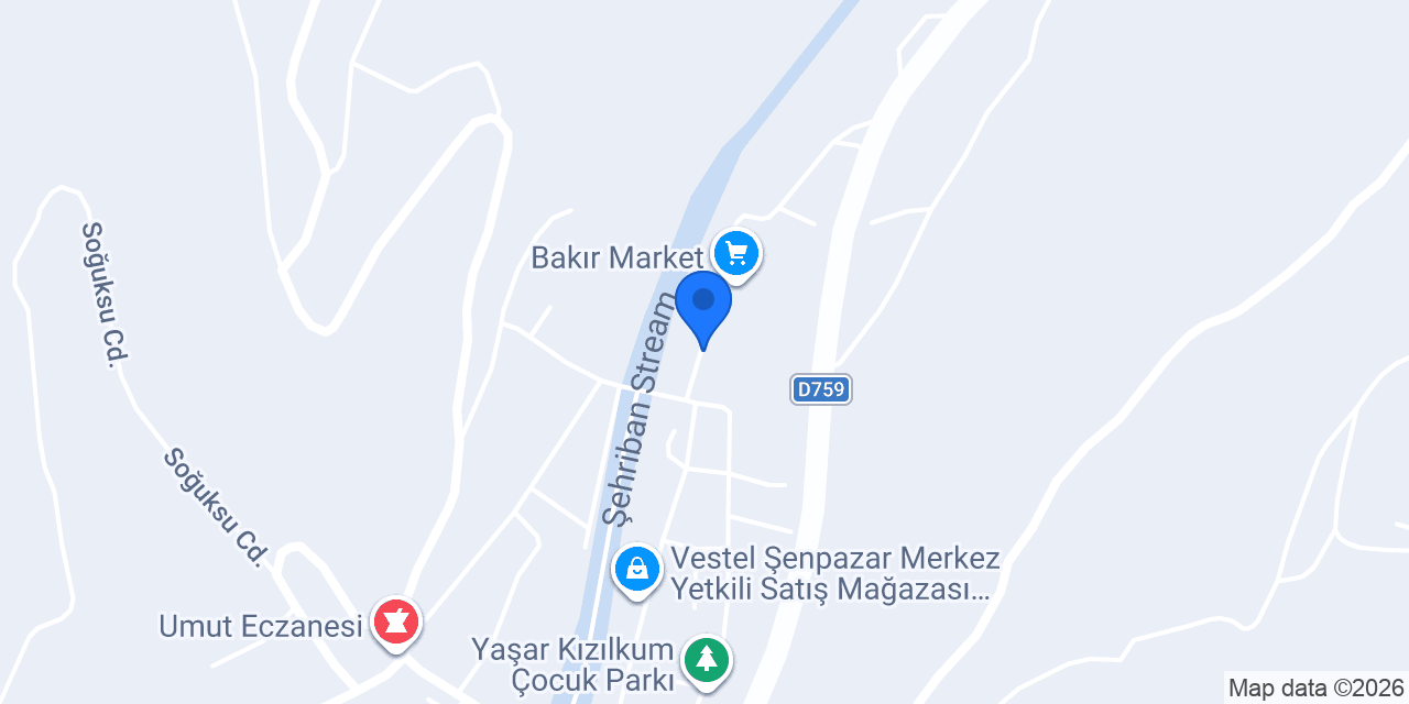 Altın Ekmek Fırını konumu