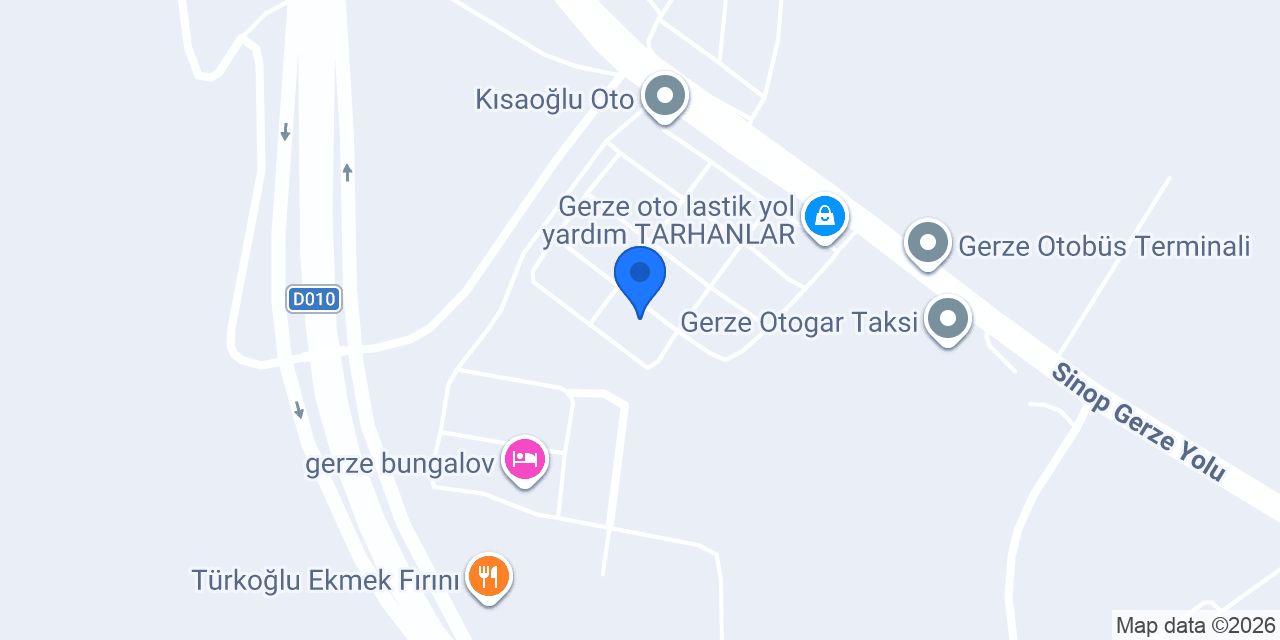 Zurnacı Mobilya konumu