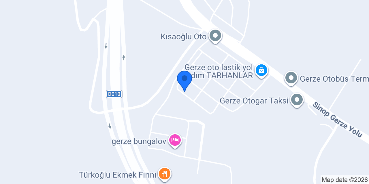 Rüya Mobilya Atölyesi Gerze konumu