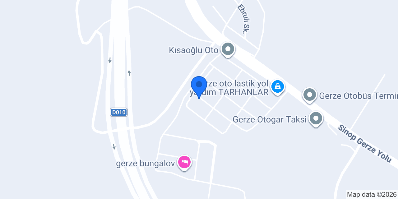 Özdemir Mobilya konumu