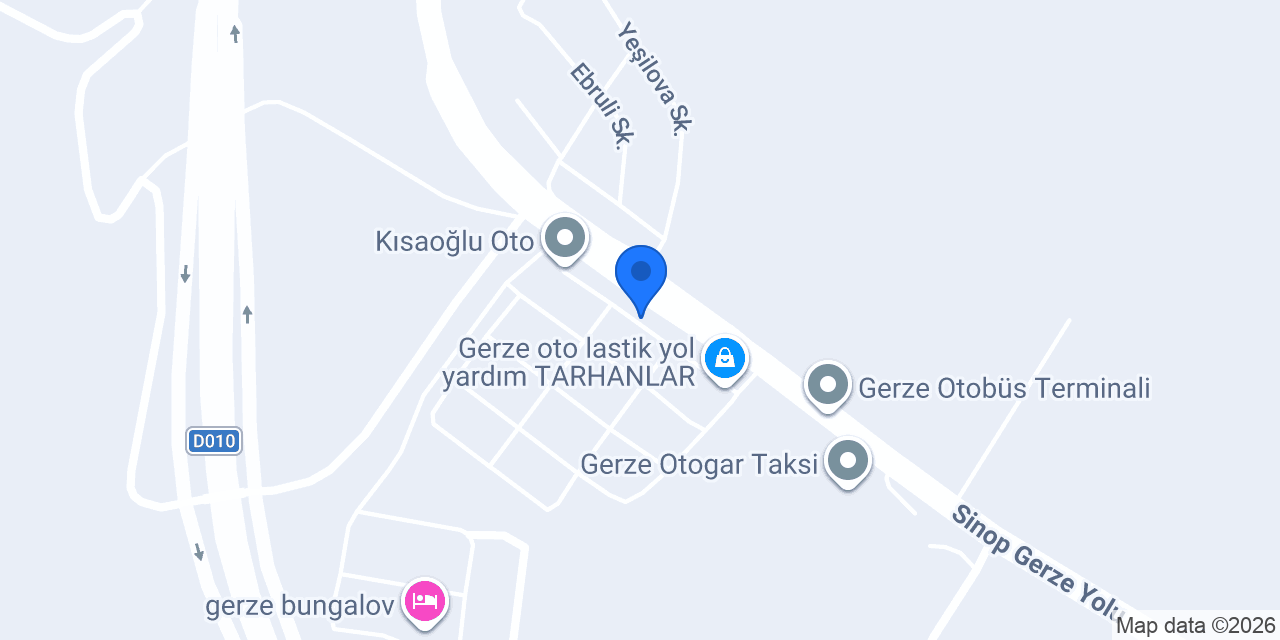 Bridgestone - Ünal Ticaret konumu