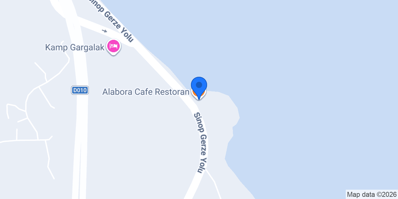 Alabora Cafe Restoran konumu