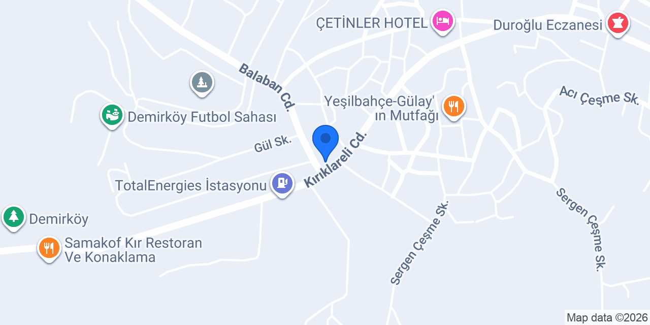 Fatih İlköğretim Okulu konumu