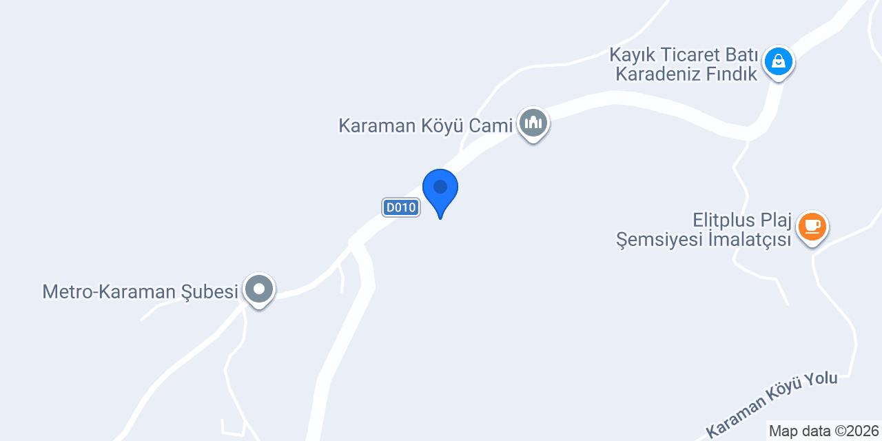 Karaman İlkokulu konumu