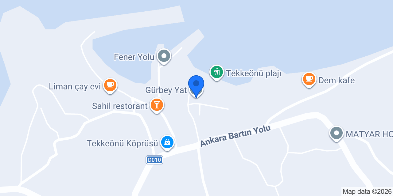 Gürbey Yat konumu