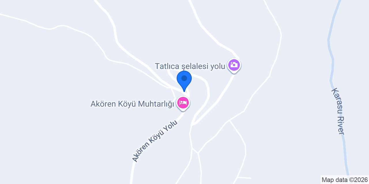 Akören İlköğretim Okulu konumu
