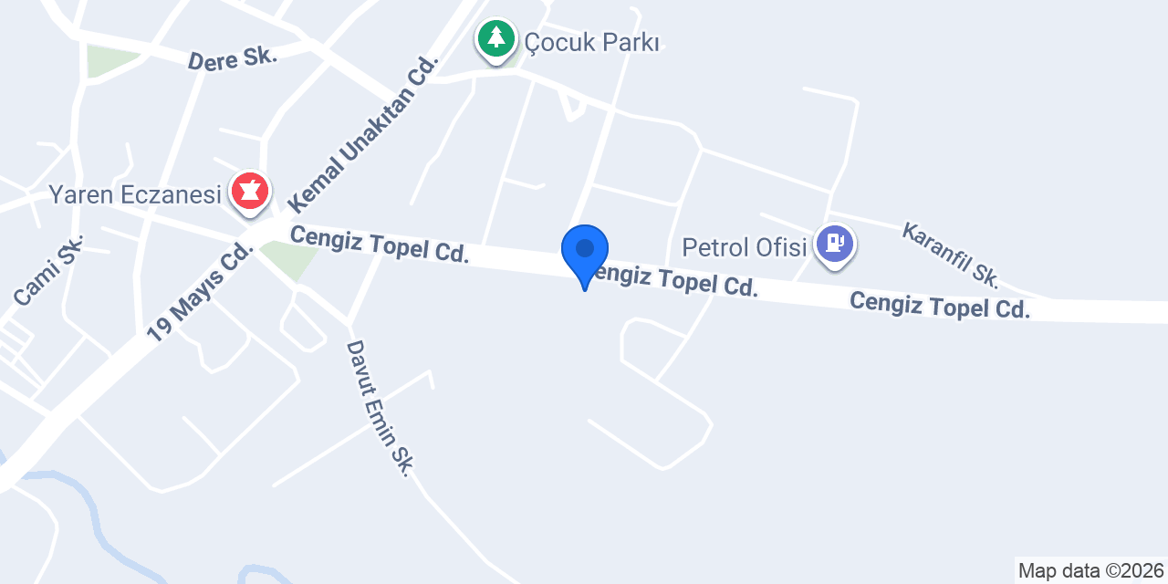Hacıoğlu kerestecilik mobilya&doğrama konumu