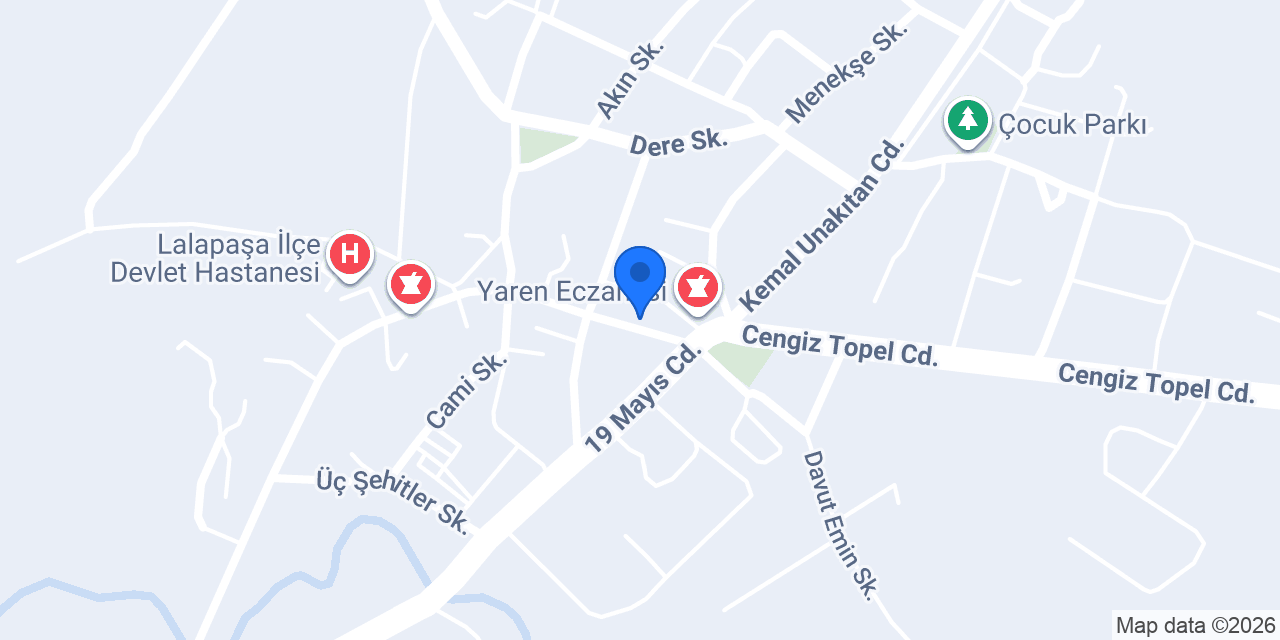 Dinçerin Yeri konumu