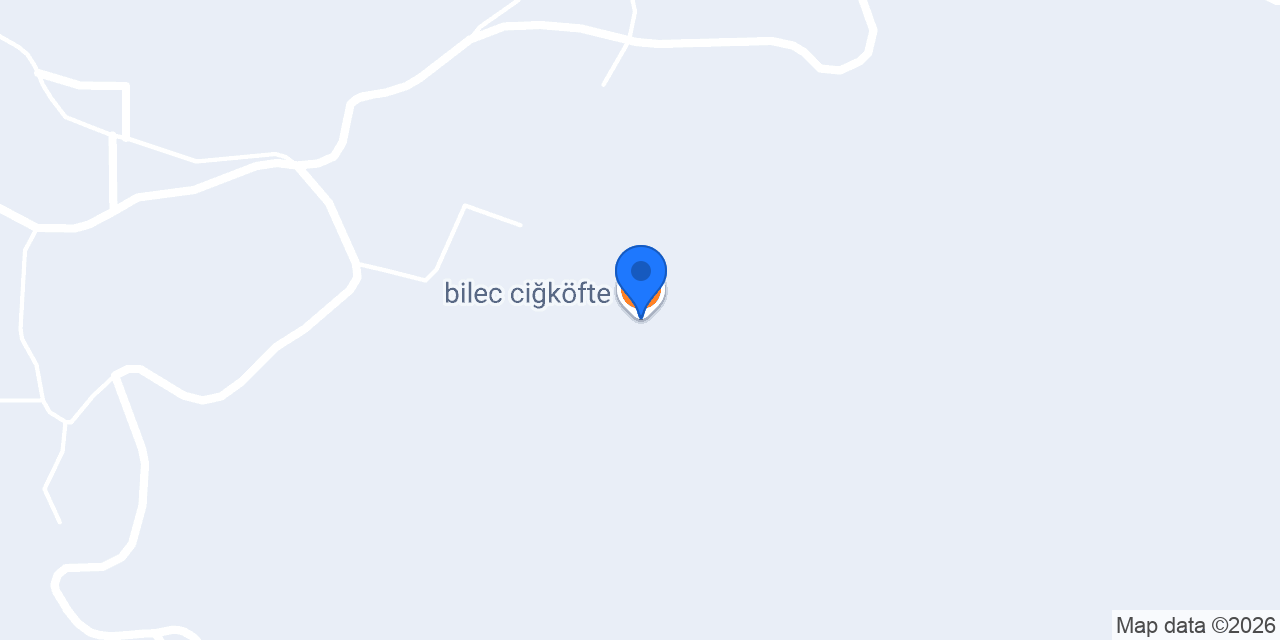 bilec ciğköfte konumu