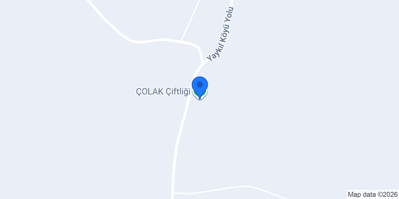 ÇOLAK Çiftliği konumu