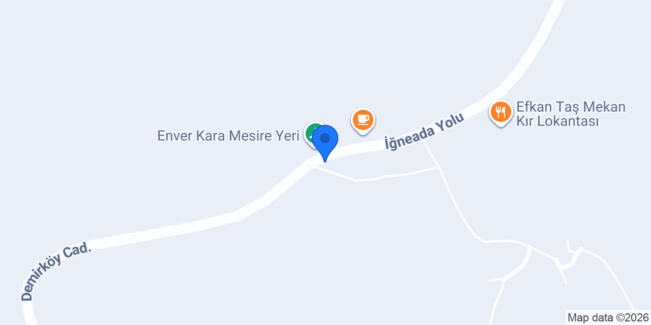 Yörem Cafe konumu