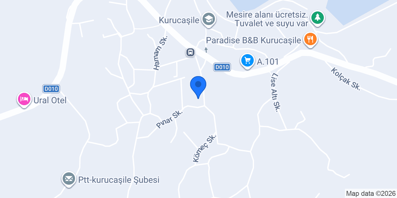Kurucaşile İlkokulu konumu