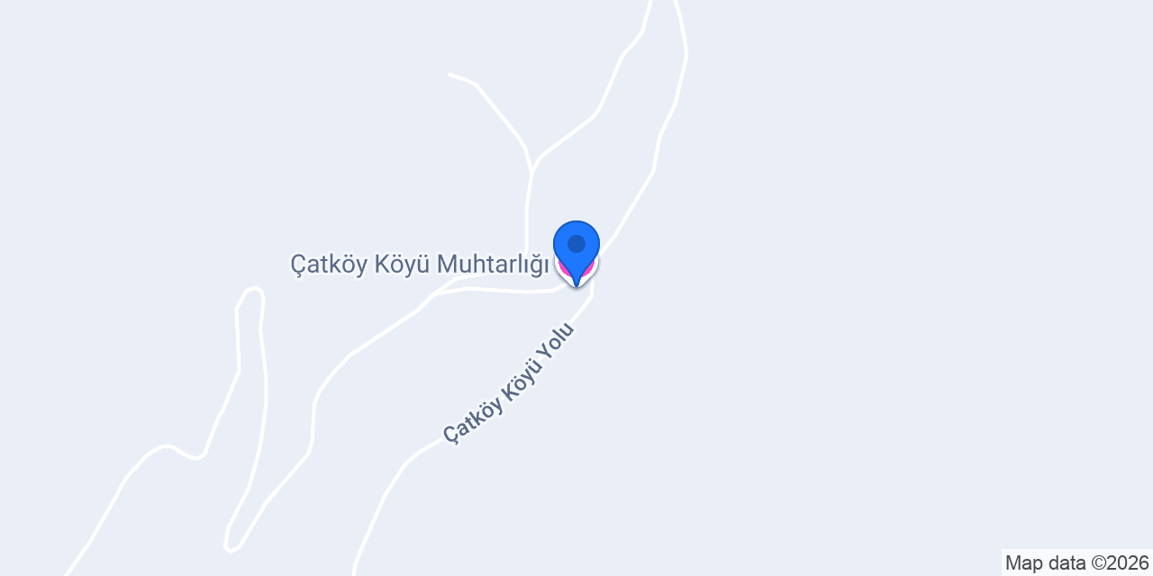 Çatköy Köyü Muhtarlığı konumu