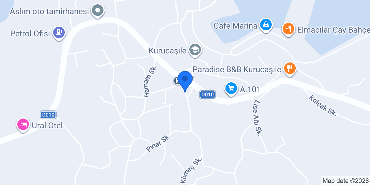 Merkez Pide ve Yemek Salonu konumu